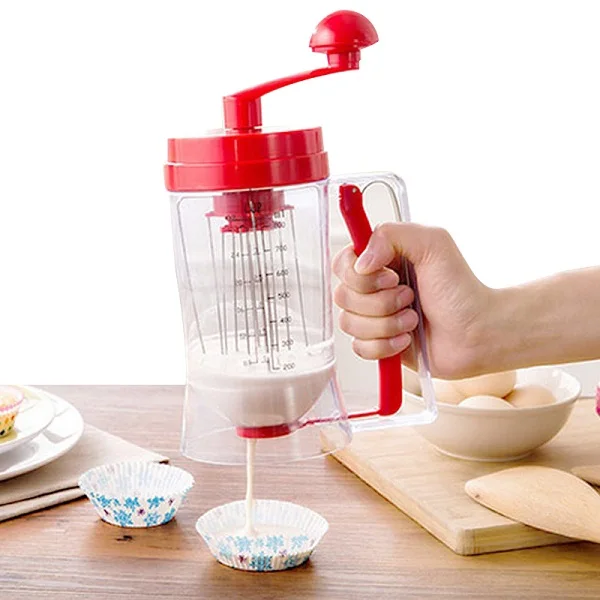 3.5cup Pancake Diy Plastic Batter Dispenser With Measuring Label Buy