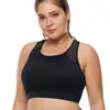 Yoke garment Breathable sports bra large sizes sports bra for women plus size plus size sports bra