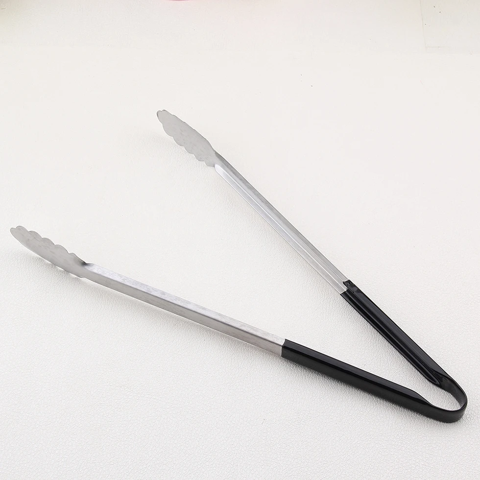 Professional Stainless Steel Pp Snake Handle Tongs