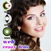 Hot selling natural look contact lenses/cheap contact lenses