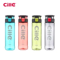 

Cille 25oz Custom Eco-Friendly BPA free tritan plastic water bottle