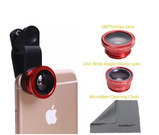 New Mobile Phone Camera Extra Lens Fisheye Lens 3 in 1 Zoom Lens Good quality for iPhone Samsung HTC New Mobile Phone Camera Extra Lens Fisheye Lens 3 in 1 Zoom Lens Good quality for iPhone Samsung HTC