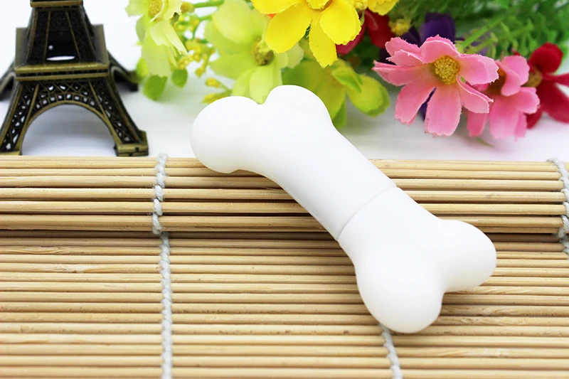 Cartoon Dog Bone USB Flash Drive 3.0 8GB 16GB 32GB 64GB Pet Pen Drive Creative USB Memory Stick with Custom Logo - ANKUX.COM