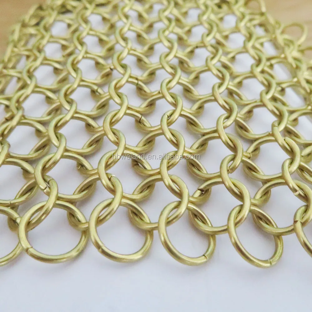 Hbweland Factory 1 2x10mm Brass Chain Mail Curtains Buy Chain