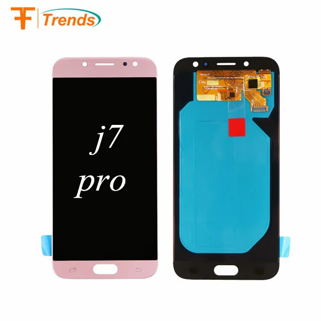 

Oled J7 Pro Screen For Samsung Galaxy J7 Pro 2017 J730 J730F LCD Display Touch Screen Digitizer Assembly, Black;blue;gold;rose gold