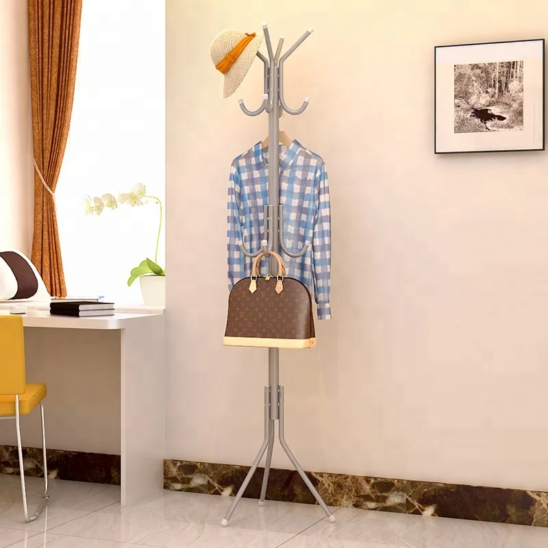 
Colorful good quality metal coat rack for handing 
