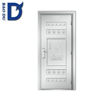 Residential Exterior Stainless Steel Doors With Lock Accessories