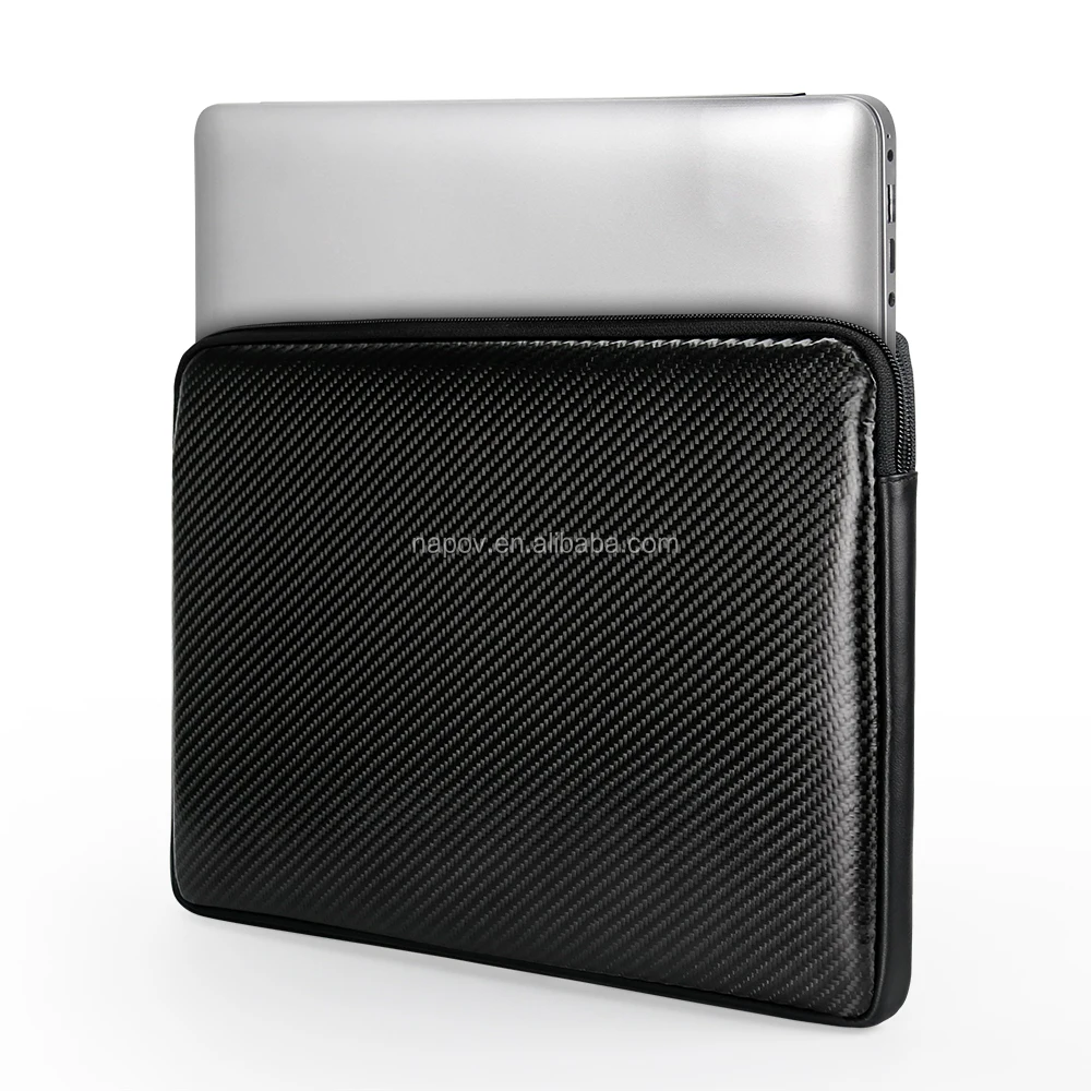 Wholesale 13.3 Inch Carbon Fiber Protective Laptop Bag Briefcase Computer Carbon Laptop Case