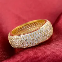 

Wedding Band High Quality Silver / Gold Ring Men 2019 Luxury Jewelry Ring Gold Men Diamond Ring Men