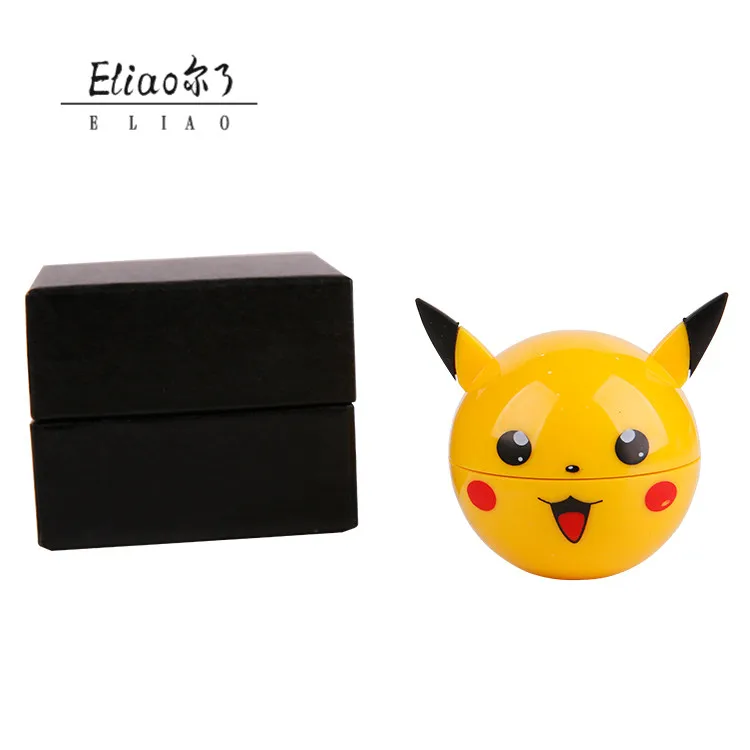 

YiWu Erliao 3 Layers Tobacco Herb Grinder  Crusher Grinder With Gift Box, Yellow