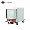 Heater Proofer Holding Cabinet Insulated Clear Door 1500 Watts Commercial Full Size Holds Sheet Pans Forced Air With Casters