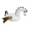 Wholesale Giant inflatable colorful wings pegasus pool float with two color wing
