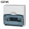 GEYA GYD8 British Design 10way Plastic Distribution Box ABS IP30 Electrical DB Box