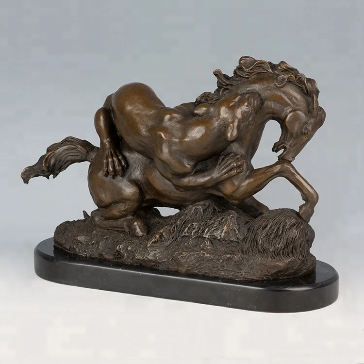 

Table decoration small size bronze metal horse statue sculpture for sale, As picture or custom make