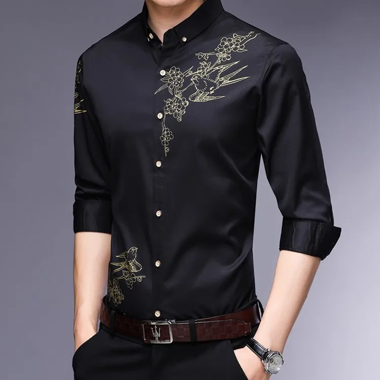 printed dress shirts