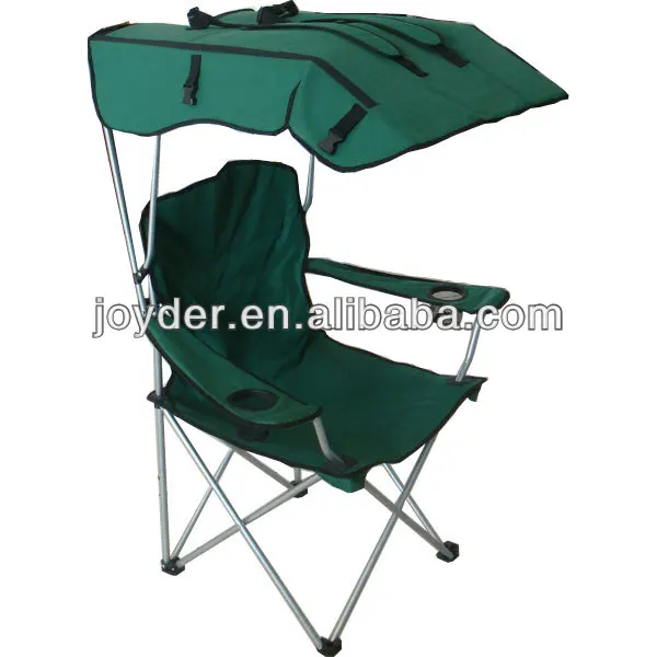 Outdoor Folding Camping Chair With Sun Canopy Buy Camping Chair
