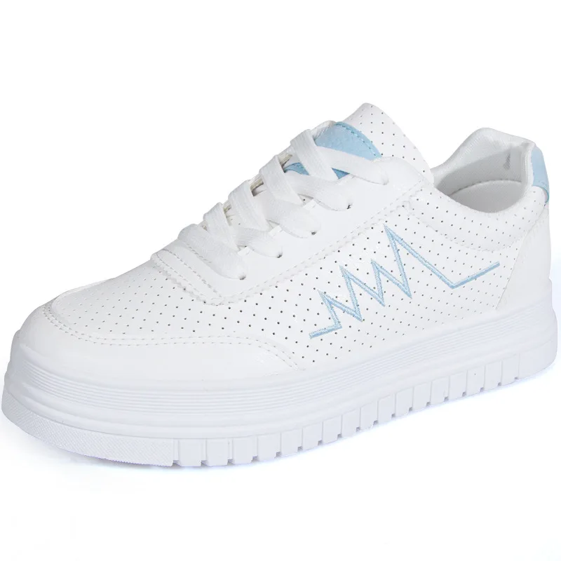 

1 pair MOQ Woman white shoes girl school casual sneakers