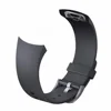 Trending 20mm 22mm silicone wrist strap for samsung, single color soft skin silicone band Custom color strap for samsung