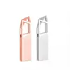 New Item Hollow Metal usb stick 32GB Flash Drive Metal Rose Gold Usb
