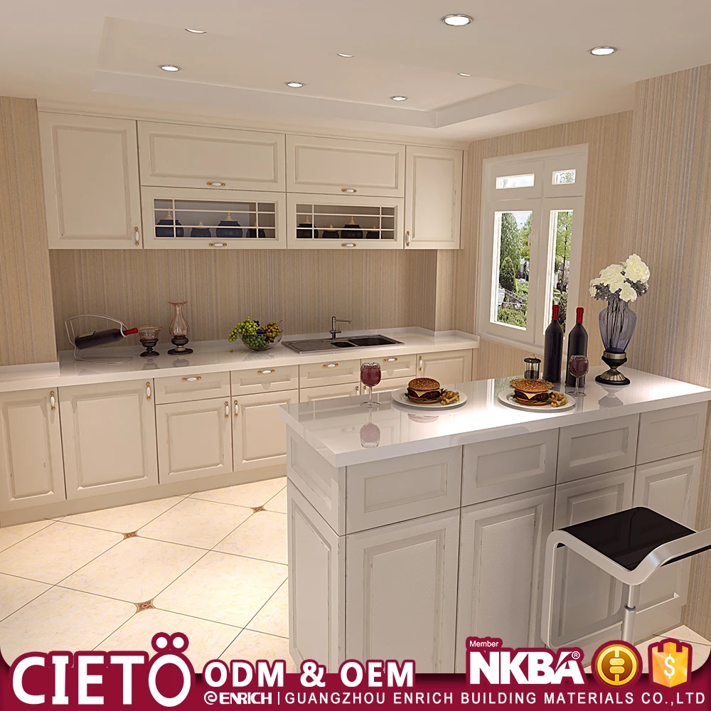 Wood kitchen cabinet design high gloss acrylic kitchen cabinet door 