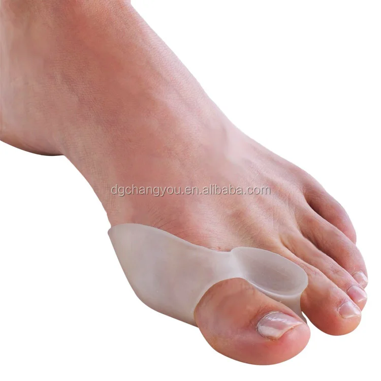 

foot health care pedicure SEBS gel toe bunion separator corrector hallux valgus, White
