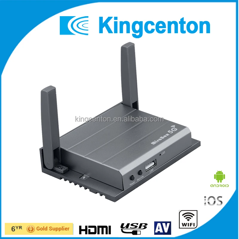 

Hot Sale Kingcenton1080P DLNA WiFi Display Receiver wifi 1080P TV Dongle Support Airplay Miracast