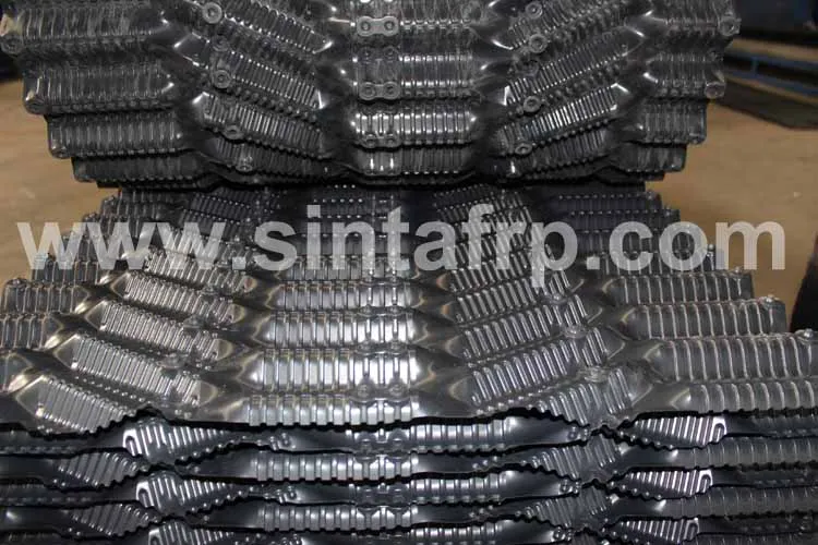 Of21ma Antifouling Fill Offsetfluted Film Packs For Hvac Cooling