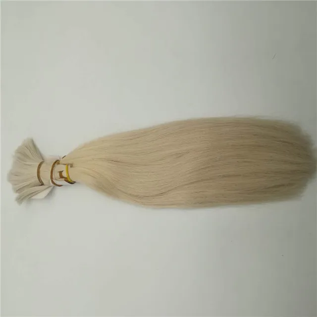 

wholesale cheap indian hair bulk Good afro kinky bulk human synthetic hair bulk, Natural color #1b