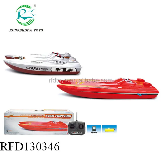 fish torpedo rc boat