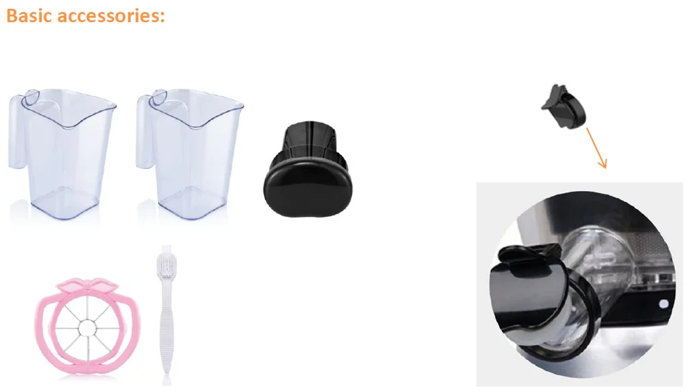 Mini Slow Juicer& Portable Stainless Steel Juicer Machine,Auger Juicer