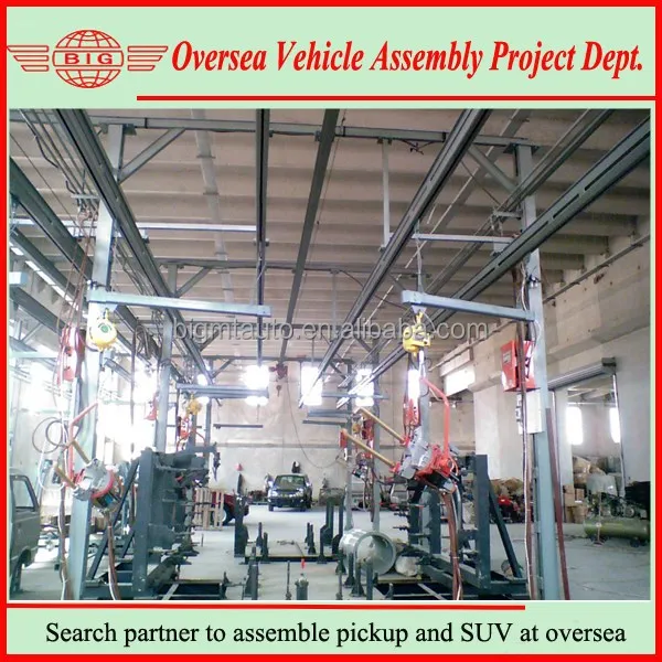 
2WD or 4WD Diesel and Gasoline SUV Assembling plant factory 