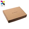 China Printing Service Wholesale Brown Kraft Paper Clothing Shipping Package Box