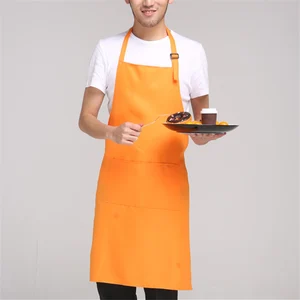 Image of Adjustable promotional cooking logo custom kitchen apron