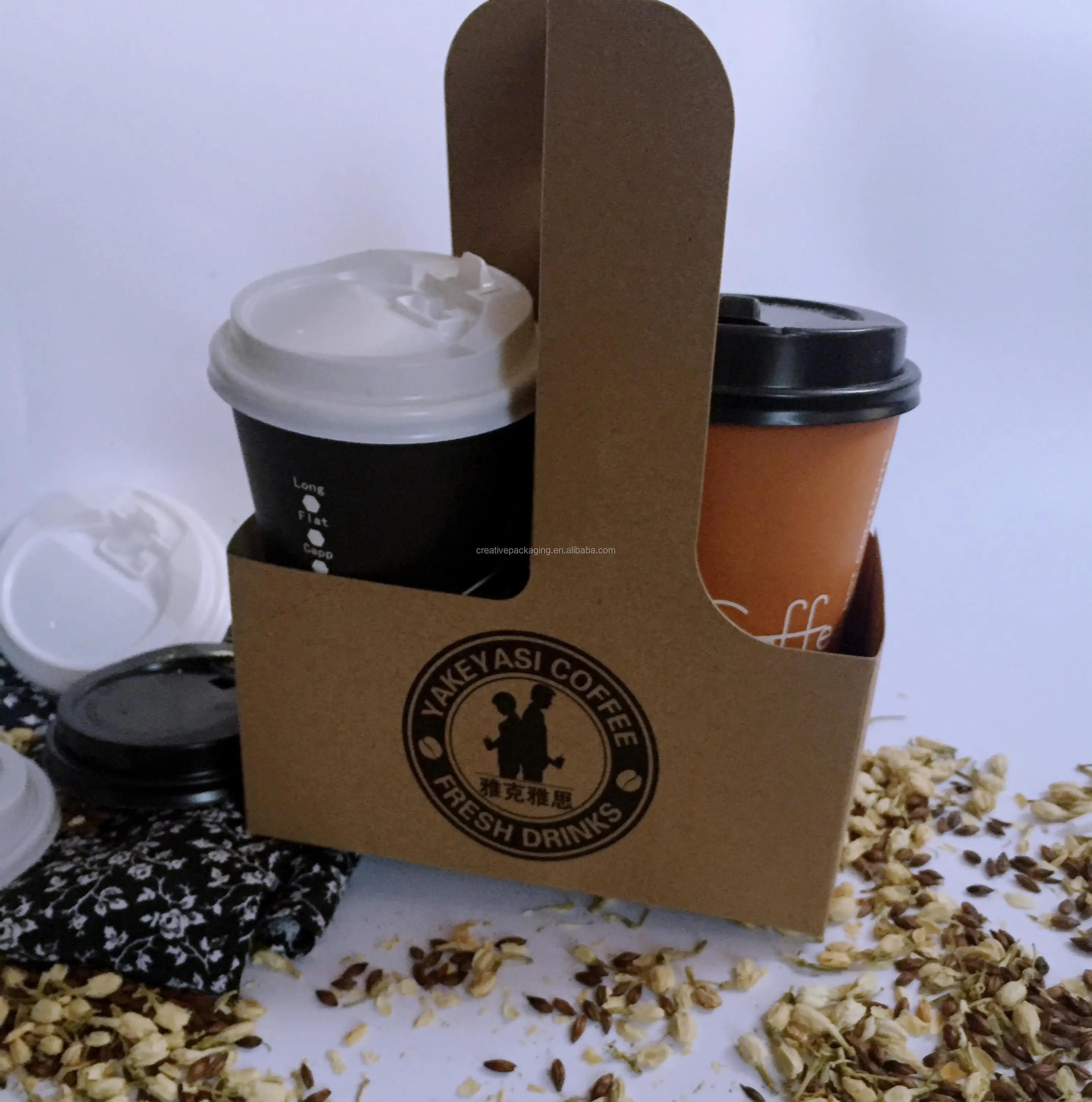 Printed Coffee Cup Holder Bag Buy Coffee Cup Holder Bag,Coffee Cup