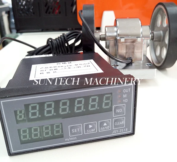 Suntech Textile Fabric Digital Meter Counter With Wheel Type Encoder ...