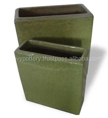 Viet nam ceramica fornitore rettangolare satinato esterno in ... Vasi da interno in ceramica
