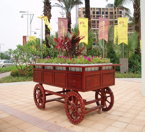 Fb41 Large Rectangular Planter Large Outdoor Planter Wheels