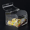 Customized Kitchen Furniture Candy/Peanuts/Nuts/Dates Storage Case Acrylic Food Display Cases Acrylic Box For Food