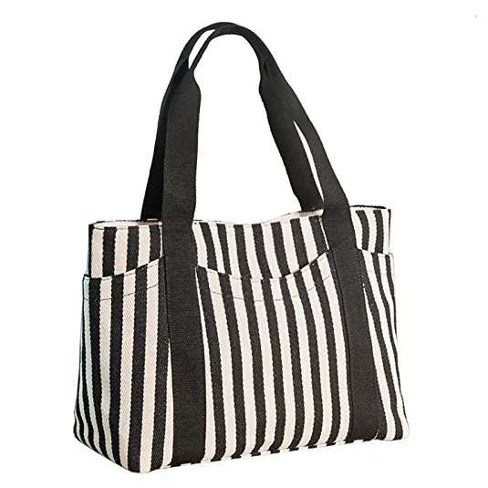 

canvas towel tote beach bagstripe canvas beach tote bag wholesale