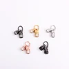 High Quality copper zircon small bell pendant diy bracelet necklace accessories