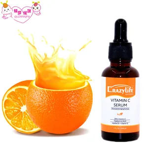 crazylife skin care serum Vitamin c essence  face serum whitening pale spot