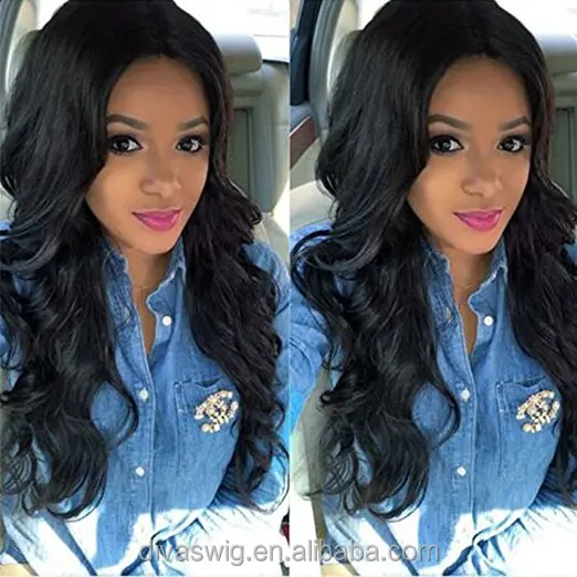 

Adjustable Band Brazilian body Wave Pre Plucked Hairline Human Hair HD 360 Full Lace Wig for Black Women