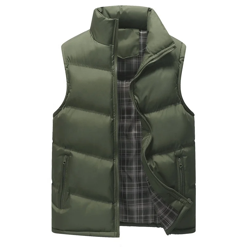 

2018 wholesale windproof custom Warm winter jacket waistcoat sleeveless men vests, 5 colors