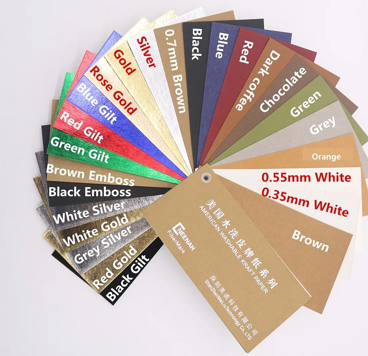 
Recycle Washable Kraft Tex Paper For Making Bag and DIY Bag 