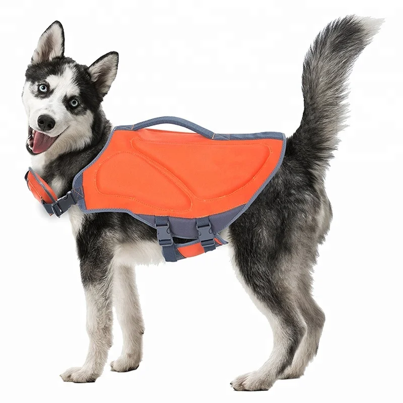 

New arrival PVC foam buoyancy cells float neoprene dog life jacket, Customized