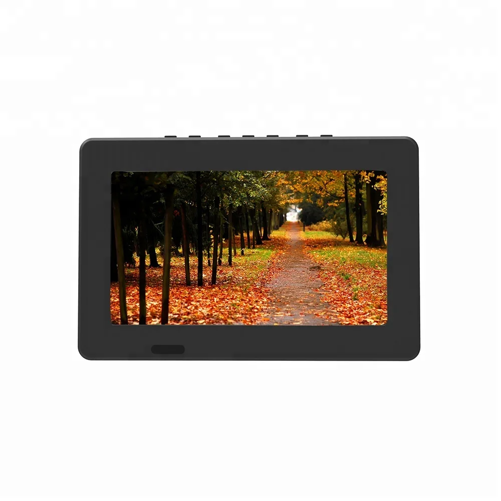 7 inch tv portable dvb-t2 TFT LED/LCD TV Monitor digital television