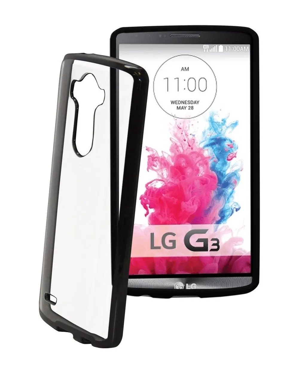 Get Quotations · LG G3 Case [Slim Design] Ionic LUCID transparent LG G3  Case 2014 Smartphone (