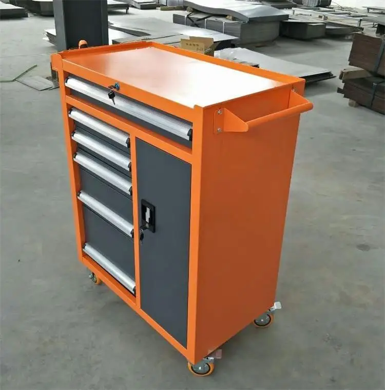 Hot Sale Tool On Wheels With 6 Drawers Mobile Pedestal