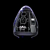 The Capsule 3D Nightlight 7 Colors Changing Spaceship Home Lighting Table Lamp Bedroom Baby Sleeping NightlightHome Decor Lamp