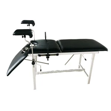 Best quality steel coating gynecology bed for examination obstetric delivery table